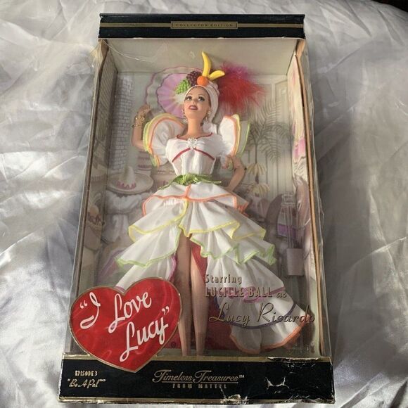 Mattel Barbie 52737  I Love Lucy Be A Pal / Episode 3 Collector Edition 2001 NIB - Picture 1 of 5